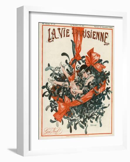 La Vie Parisienne, Cheri Herouard, 1924, France-null-Framed Giclee Print