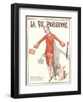 La Vie Parisienne, Erotica Glamour Cupids Art Deco Womens Magazine, France, 1927-null-Framed Giclee Print