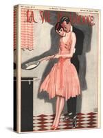 La Vie Parisienne, Erotica Glamour Womens Art Deco Cooking Magazine, France, 1926-null-Stretched Canvas