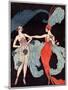 La Vie Parisienne, G Barbier, 1918, France-null-Mounted Giclee Print