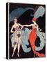 La Vie Parisienne, G Barbier, 1918, France-null-Stretched Canvas