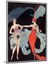 La Vie Parisienne, G Barbier, 1918, France-null-Mounted Premium Giclee Print