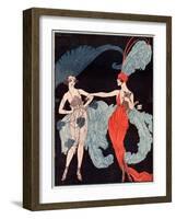 La Vie Parisienne, G Barbier, 1918, France-null-Framed Giclee Print