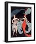 La Vie Parisienne, G Barbier, 1918, France-null-Framed Giclee Print