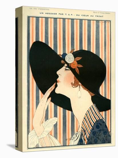 La Vie Parisienne, G Barbier, 1918, France-null-Stretched Canvas