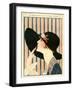 La Vie Parisienne, G Barbier, 1918, France-null-Framed Premium Giclee Print