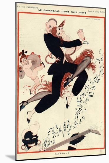 La Vie Parisienne, G Barbier, 1919, France-null-Mounted Giclee Print