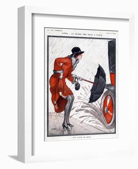 La Vie Parisienne, G Pavis, France-null-Framed Giclee Print