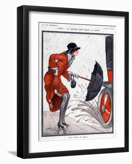 La Vie Parisienne, G Pavis, France-null-Framed Giclee Print