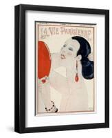 La Vie Parisienne, George Barbier, 1919, France-null-Framed Giclee Print