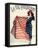 La Vie Parisienne, Georges Leonnec, 1918, France-null-Framed Stretched Canvas