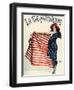 La Vie Parisienne, Georges Leonnec, 1918, France-null-Framed Giclee Print