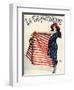 La Vie Parisienne, Georges Leonnec, 1918, France-null-Framed Giclee Print