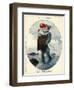 La Vie Parisienne, Georges Leonnec, 1918, France-null-Framed Giclee Print