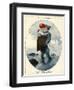 La Vie Parisienne, Georges Leonnec, 1918, France-null-Framed Giclee Print