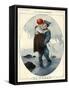 La Vie Parisienne, Georges Leonnec, 1918, France-null-Framed Stretched Canvas