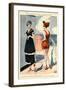 La Vie Parisienne, Georges Leonnec, 1918, France-null-Framed Giclee Print