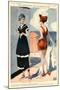 La Vie Parisienne, Georges Leonnec, 1918, France-null-Mounted Giclee Print