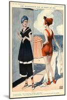 La Vie Parisienne, Georges Leonnec, 1918, France-null-Mounted Giclee Print