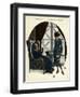 La Vie Parisienne, Georges Leonnec, 1918, France-null-Framed Giclee Print