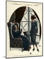 La Vie Parisienne, Georges Leonnec, 1918, France-null-Mounted Giclee Print