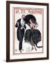 La Vie Parisienne, Georges Leonnec, 1919, France-null-Framed Giclee Print