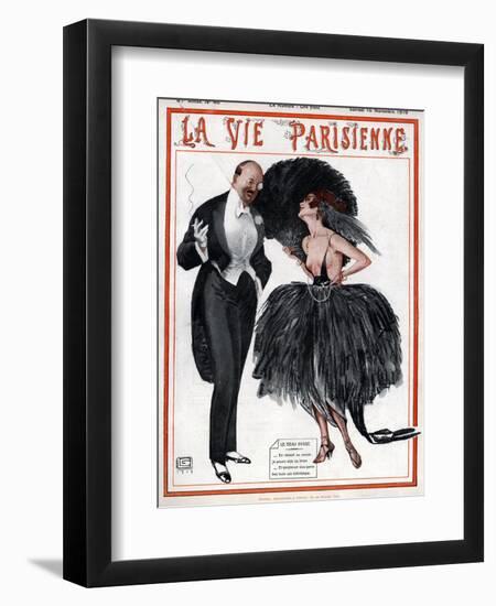 La Vie Parisienne, Georges Leonnec, 1919, France-null-Framed Giclee Print