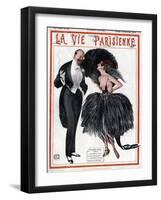 La Vie Parisienne, Georges Leonnec, 1919, France-null-Framed Giclee Print