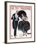 La Vie Parisienne, Georges Leonnec, 1919, France-null-Framed Giclee Print