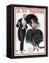 La Vie Parisienne, Georges Leonnec, 1919, France-null-Framed Stretched Canvas