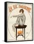 La Vie Parisienne, Georges Leonnec, 1919, France-null-Framed Stretched Canvas