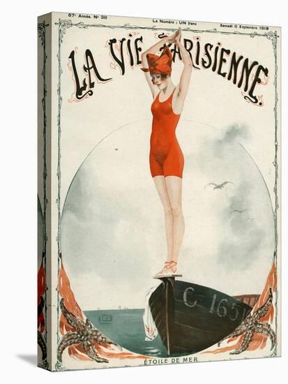 La Vie Parisienne, Georges Leonnec, 1919, France-null-Stretched Canvas