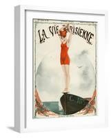 La Vie Parisienne, Georges Leonnec, 1919, France-null-Framed Giclee Print