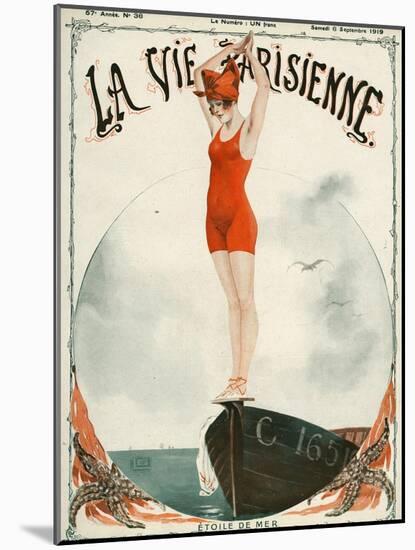 La Vie Parisienne, Georges Leonnec, 1919, France-null-Mounted Giclee Print