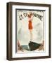 La Vie Parisienne, Georges Leonnec, 1919, France-null-Framed Giclee Print