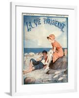 La Vie Parisienne, Georges Leonnec, 1919, France-null-Framed Giclee Print