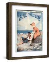 La Vie Parisienne, Georges Leonnec, 1919, France-null-Framed Giclee Print