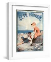 La Vie Parisienne, Georges Leonnec, 1919, France-null-Framed Giclee Print