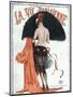 La vie Parisienne, Georges Leonnec, 1920, France-null-Mounted Giclee Print