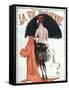 La vie Parisienne, Georges Leonnec, 1920, France-null-Framed Stretched Canvas