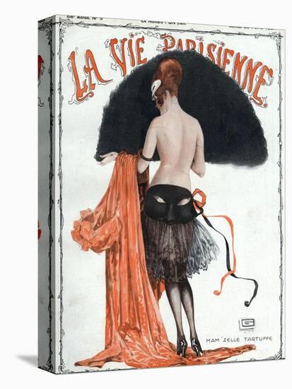 La vie Parisienne, Georges Leonnec, 1920, France-null-Stretched Canvas