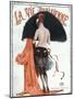 La vie Parisienne, Georges Leonnec, 1920, France-null-Mounted Giclee Print