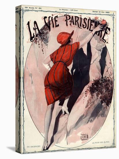 La Vie Parisienne, Georges Leonnec, 1920, France-null-Stretched Canvas