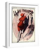 La Vie Parisienne, Georges Leonnec, 1920, France-null-Framed Giclee Print