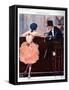 La Vie Parisienne, Georges Leonnec, 1920, France-null-Framed Stretched Canvas