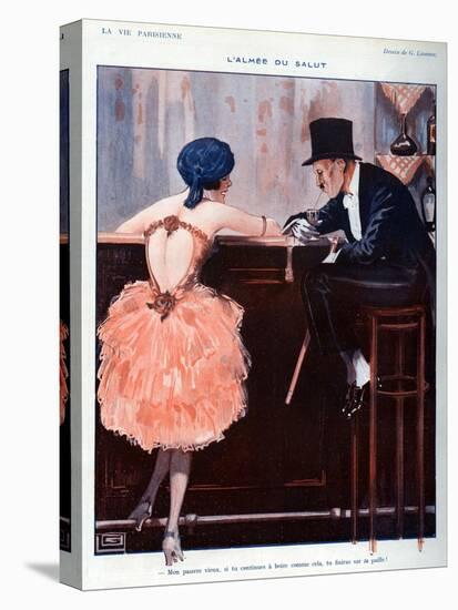 La Vie Parisienne, Georges Leonnec, 1920, France-null-Stretched Canvas