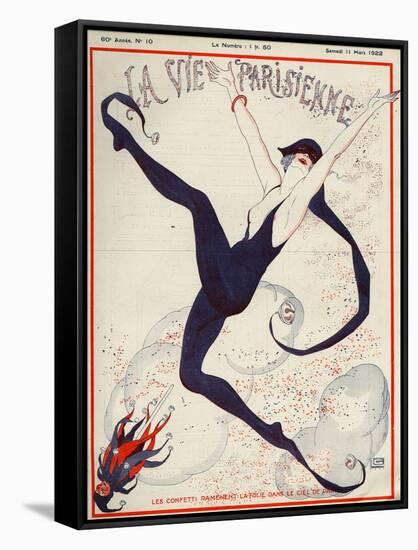 La Vie Parisienne, Georges Leonnec, 1922, France-null-Framed Stretched Canvas