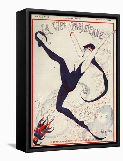 La Vie Parisienne, Georges Leonnec, 1922, France-null-Framed Stretched Canvas