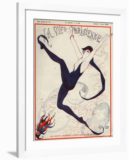 La Vie Parisienne, Georges Leonnec, 1922, France-null-Framed Giclee Print