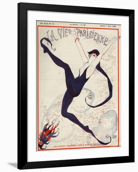 La Vie Parisienne, Georges Leonnec, 1922, France-null-Framed Giclee Print